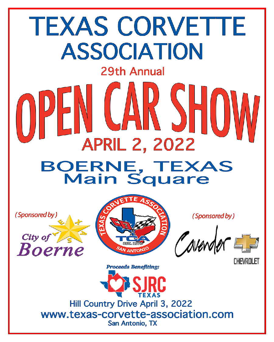 Open Car Show Boerne Lake Area Rods and Classics